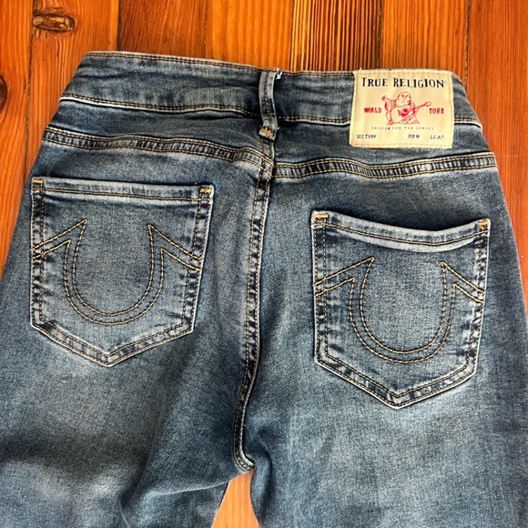 True Religion BECCA Blue Women Jeans - Picture 3 of 5